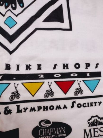 Vintage El Tour De Phoenix‎ Bike Tshirt 2001 Men's Medium White - Picture 4 of 6